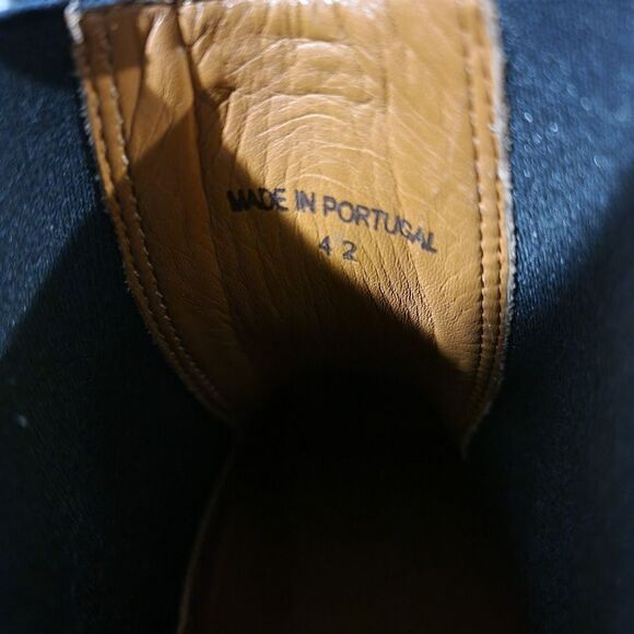 LANVIN pull-tab Chelsea boots in Black